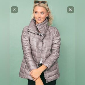 Barbour Aerielle high collar quilted Jacket